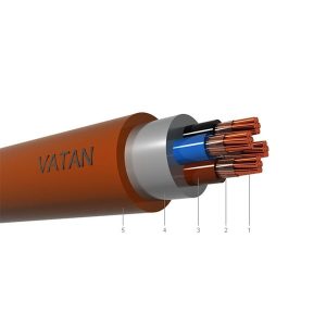 VATAN N2XH FE 180 0,6/1KV TURUNCU - (TL/Mt)